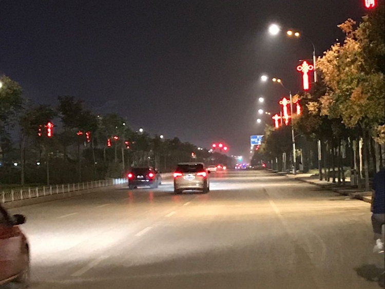 菏澤市鄆城縣水滸路、金河路照明改造