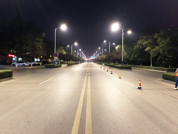 桓臺縣漁洋街、中心大街路燈節(jié)能改造工程